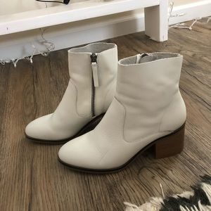 White booties